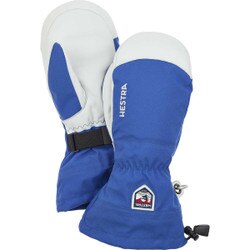 Hestra Army Leather Heli Ski Mitt in Royal Blue